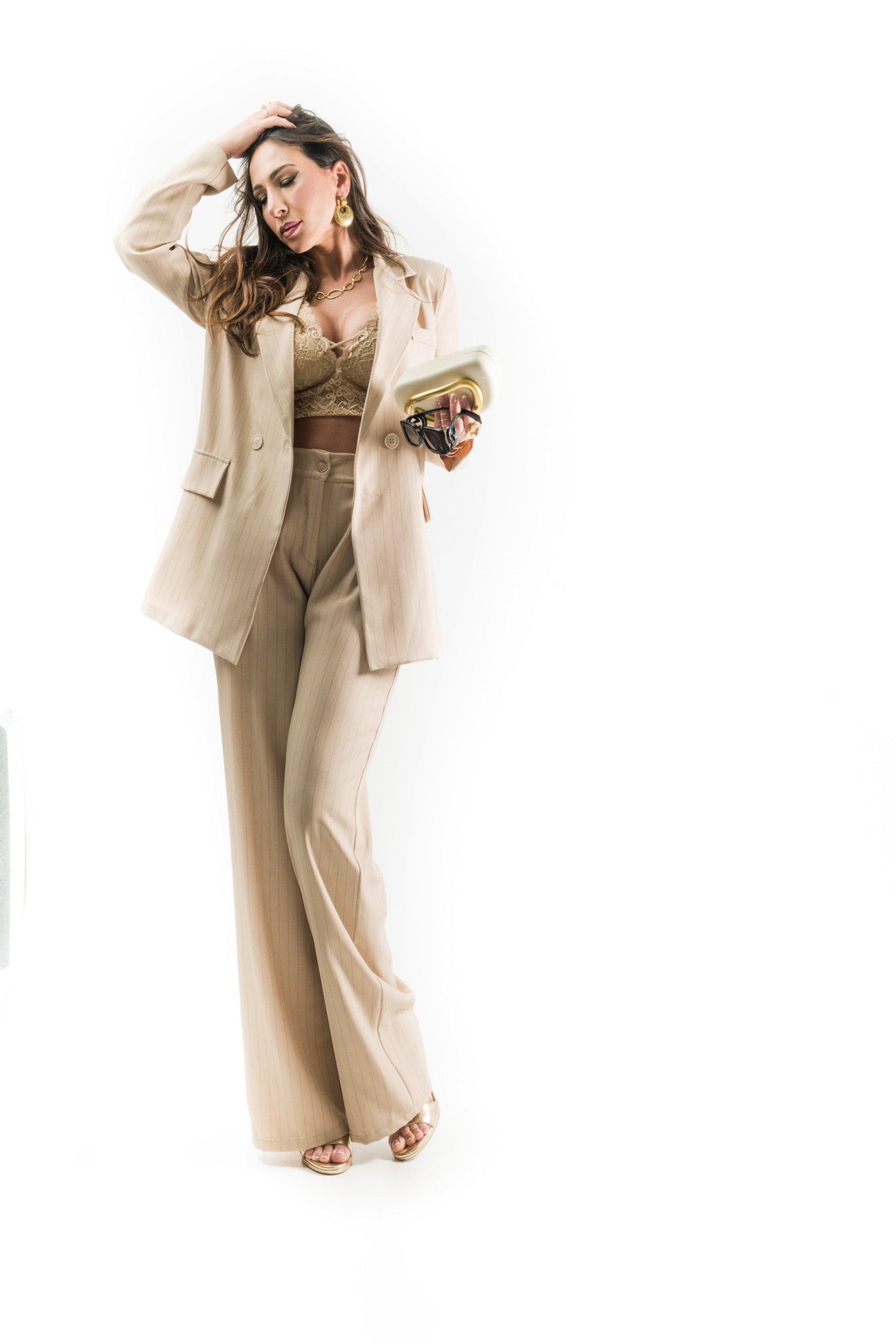 Tailleur Beige