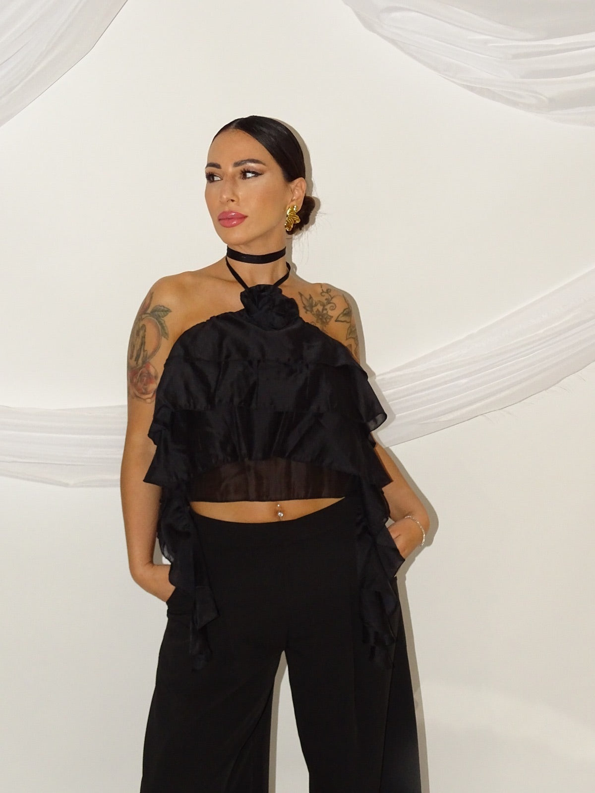 Camicetta in Chiffon
